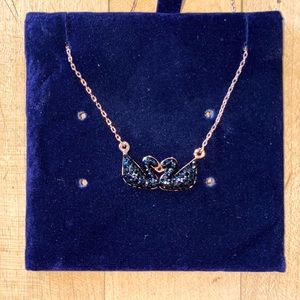 COPY - Swarovski Iconic Black Swan Necklace